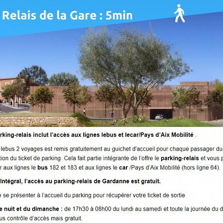 Sud Passion - Ferrer Nine - Cosy Avec Balcon Apartman Gardanne Szoba fotó
